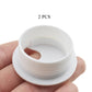 HAHIYO 2Pcs 1.5Inch/38mm White ABS Plastic U-Shaped Desk Grommet Wire Grommet Cable Management Cord Hole Cover Desk Wire Hole Insert Wire Organizer for Computer Office Home School Equipment Systems