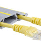20Ft Cord Cover Heavy Duty Cable Protector 3 Channels Contains Cords Cables and Wires Easy to Unroll-Conceal Wires of Home Office Workshop Concerts or Other Outdoors Surround (Gray-2PCS 10Ft)