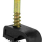 Skywalker Flexible Single Cable Screw Clips (Pack of 100 / Black)