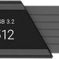 PNY 512GB Attaché X USB 3.2 Gen 1 Flash Drive, Advanced Performance Up to 130MB/s Read, Everyday Data Store & Transfer, Reliable Portable Storage, Durable, Type-A, Computers, Laptops, Desktops