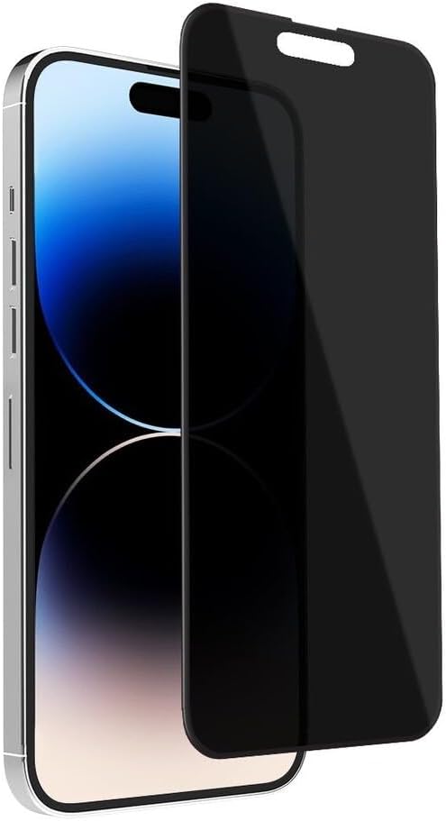 CASETiFY Impact Privacy Screen Protector [Strengthened 9H aluminosilicate glass, applicator included] for iPhone 16 Pro