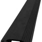 Kable Kontrol Drop Over Floor Cord Cover – 60” Inch Long 1 Channel Cable or Wire Protector – Rubber Ramp for Indoor and Outdoor Use – Black