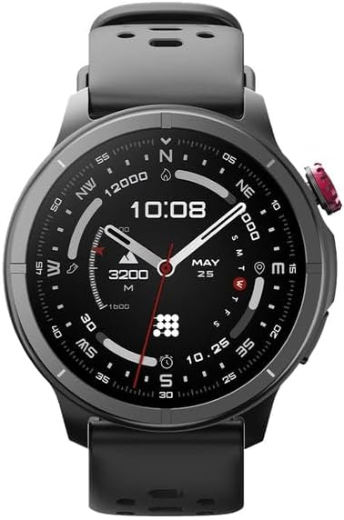 Cubitt AURA Pro 2 Smartwatch with Built-In GPS, Offline Maps, 1.48” AMOLED HD, VITA AI, AI Coach, Readiness Score, Health Snap, Sleep Score, 5ATM, 10-Day Battery