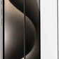 CASETiFY Impact HD Screen Protector [Strengthened 9H aluminosilicate glass, applicator included] for iPhone 15
