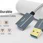CableCreation [2-Pack] Short USB 3.0 Extension Cable 1FT, USB 3.0 A Male to Female Extender for VR, PlayStation, Xbox, Keyboard, Printer, Scanner, Space Gray 0.3m