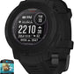 Garmin 010-02627-13 Instinct 2 Solar Smartwatch Tactical Edition Black Bundle with Premium 2YR CPS Enhanced Protection Pack