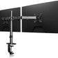 Suptek Monitor Mount, Adjustable Dual Monitor Arm Desk Mount Heavy Duty Monitor Stand fit for 27 inch Monitor Screens up to 22lbs,Black(MD9442)