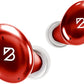 Back Bay Audio Tempo 30 Wireless Earbuds for Small Ears - Award-Winning Sound, Sweatproof Bluetooth Earbuds, Comfortable Ear Buds for Women, Red Earphones Small Ear Canals, Long Battery Headphones