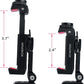 Metal Phone Tripod Mount w Rotatable Cold Shoe for Micphone Easy Use,Compatible with iPhone Tripod Adapter, Cell Phone Mount Holder,Hot Video Creater Vlogging Rig