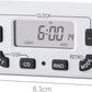 7 Day Programmable Digital Timer Outlet, Indoor Timer with Single Plug-in, Suitable for Lamp, Fan, Aquarium, 15A 1/2HP, 2 Pack