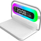4-in-1 Multifunction Mobile Wireless Charger with Colorful Night Lights, Bluetooth Speaker, Digital Clock Alarm ; M11