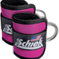 Schiek Sports 1707 Ankle Cuffs - Ideal for Glute Kickbacks and Cable Machine Workouts - Durable and Built To Last
