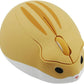2.4GHz Wireless Mouse Cute Hamster Shape Less Noice Portable Mobile Optical 1200DPI USB Mice Cordless Mouse for PC Laptop Computer Notebook MacBook Kids Girl Men Women Adults Gift (Yellow)