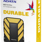 ADATA HD710 Pro - 2 TB External Hard Drive - Shockproof, Waterproof & Dustproof - Durable Storage - For Gamers, Students & Professionals - Mac, PC & Linux Compatible - Yellow - AHD710P-2TU31-CYL