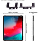 LEVO Deluxe Table Clamp for All Best Tablet PCs, iPads, iPad Mini, New iPad Pro, Galaxy, Nexus, Xoom, Surface Pro, Miix, Nook, Fire, and Other Tablets and e Readers Gunmetal Color - G2