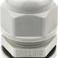 XHF 5 Pcs 3/4" IP68 Strain Relief Nylon Cord Grip Waterproof NPT Cable Glands Adjustable UL Listed and RoHS Compliant (Grey)