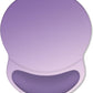 ITNRSIIET Ergonomic Mouse Pad with Comfort Gel Wrist Rest, Non-Slip PU Base, Smooth Textured Surface, Reduces Hand Fatigue & Wrist Pain, 8.7 x 7.2 Inch for Office Gaming Home, Lavender Fade