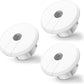 Wall Bushing Grommet for Starlink Dishy Router Ethernet Adapter Cable, Starlink Cable Routing Kit Feed-Through for 1 inch Wall Hole and Furnitures Wire Hole (White, 3 Pack)
