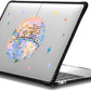 CASETiFY Impact MacBook Air 13" (M1/Intel) Case [Cushioned Impact Corners/Scratch-Resistant/Anti-Slip Grip] - Disco - Clear Black