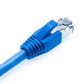50-Pack RJ45 Boot Cover, Cat6A Cat7 Ethernet Network Cable Strain Relief Boot for 6.5-8.0mm Ethernet Cable (Hole Diameter: 8.0mm, Blue)