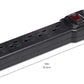 Amazon Basics Surge Protector Power Strip, 6-Outlet with 200J Protection, 2ft Extension Cord, Rectangle, Black (20 Pack)