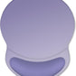 ITNRSIIET Ergonomic Mouse Pad with Comfort Gel Wrist Rest, Non-Slip PU Base, Smooth Textured Surface, Reduces Hand Fatigue & Wrist Pain, 8.7 x 7.2 Inch for Office Gaming Home, Purple Gradient