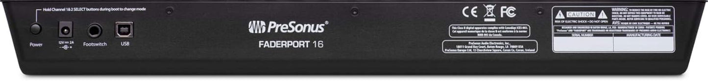PreSonus FaderPort 16 DAW Controller with Studio One Pro Software