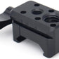 NATO Clamp Adapter,NATO Rail Lock Clamp Mount Quick Release with 1/4" 3/8" ARRI Thread for Camera Cage Handle Monitor LED Light Microphone Cold Shoe Magic Arm