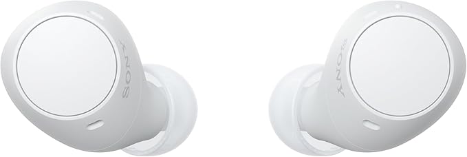 Sony WF-C510 Truly Wireless in-Ear Bluetooth Earbud Headphones with up to 22-Hour Battery, Multipoint-Connection, Mic and IPX4 Water Resistance, White- New