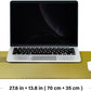Cork Desk Mat - Dual-Sided Desk Pad for Office and Home - Desk Organization and Accessories - Ideal for Large Mouse Pad and Desk Mats on Top of Desks(Olive Green,27.6"x 13.8")