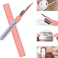 Cleaner Kit for Airpods,Earbuds Cleaning kit for Airpods Pro 1 2 3, Multi-Function Cleaning Tool with Brush Flocking Sponge for Wireless Earphones Bluetooth Headphones Case Camera and Phone (Pink)