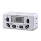 Fosmon 7 Day Digital Timers for Electrical Outlets, Indoor Plug-in Light Timers Switch Programmable, Electric Wall Plug for Lamp, Grow Reptile Lights, Aquarium, 15A/1875W, Grounded