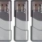 PNY 128GB Turbo Attaché 3 USB 3.0 Flash Drive 5-Pack – Grey, P-FD128X5TBOP-MP, 100MB/s, Light-Weight Durable - Data Storage and Transfer