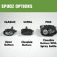 SPUDZ Ultra Microfiber Lens Cleaner – Closable Pouch, Clip-On, Washable – for Optics, Scopes, Glasses | Trout Skin, 10 x 10 Inch