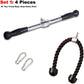 FITNESS MANIAC Strength Training Gym Accessories Home Gym Cable Attachments Exercise Machine Equipment Pull Press Down Accessory