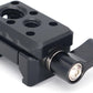 NATO Clamp Adapter,NATO Rail Lock Clamp Mount Quick Release with 1/4" 3/8" ARRI Thread for Camera Cage Handle Monitor LED Light Microphone Cold Shoe Magic Arm