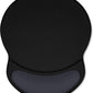ITNRSIIET Ergonomic Mouse Pad with Comfort Gel Wrist Rest, Non-Slip PU Base, Smooth Textured Surface, Reduces Hand Fatigue & Wrist Pain, 8.7 x 7.2 Inch for Office Gaming Home, Black Gray Gradient