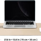 Cork Desk Mat - Dual-Sided Desk Pad for Office and Home - Desk Organization and Accessories - Ideal for Large Mouse Pad and Desk Mats on Top of Desks(Apricot,27.6"x 13.8")