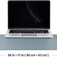 Cork Desk Mat - Dual-Sided Desk Pad for Office and Home - Desk Organization and Accessories - Ideal for Large Mouse Pad and Desk Mats on Top of Desks(Light Blue,90cmx 43cm)