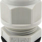 XHF 50 Pcs 3/8" IP68 Strain Relief Nylon Cord Grip Waterproof NPT Cable Glands Adjustable UL Listed and RoHS Compliant(Grey)