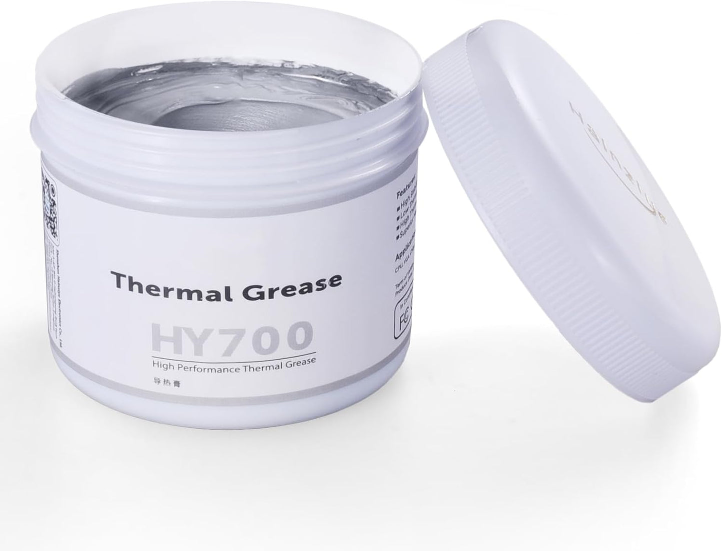 HY500-200g CPU Thermal Heatsink Grease Paste Compound Thermal Conductivity: >1.93W/m-k Carbon Based High Performance for CPU PC GPU PS5-200 Grams …