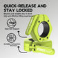 Barbell Clips (Pair), Barbell Clamps, Quick Release Olympic Barbell Clamps with Anti Slip TPR Grip, Barbell Collars for Secure Weightlifting & Powerlifting