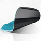 ITNRSIIET Ergonomic Mouse Pad with Wider Memory Foam Wrist Rest +17%, Curved Cushion Reduces Pressure 20%, Pain Relief, Non-Slip, Smooth, Cute Color Desk Accessory, 9.85 x 9 inch, Ombre Blue Gradient