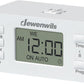 DEWENWILS 7 Day Heavy Duty Timers for Electrical Outlets, Dual Outlet Digital Timer, 3 Prong Programmable Light Timer for Indoor Lamp, Light, Fan, Pets, Home, Kitchen, Office, 125V 60Hz, 1 Pack