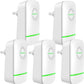 Elon-musk's Electricity Saving Box Stop Watt Stopwatt Energy Saving Device Save Energy Saving Device Energy Saving Power Strip for Home Office US Plug 90v-250v 30kw Rated Green (5PCS White)