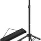 Tripod Speaker Stands with Carry Bag, Foldable for Storage, Ideal for DJ PA, Adjustable Height 35.62" to 47.24"
