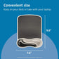 Kensington Duo Gel Mouse Pad with Wrist Rest - Gray (K62399US), Grey