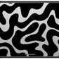 CASETiFY Impact MacBook Air 13.6" (M2-M4) Case [Cushioned Impact Corners/Scratch-Resistant/Anti-Slip Grip] - Black Abstract Shapes - Clear Black