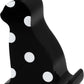 kate spade new york Acrylic Cell Phone Stand, Novelty Phone Holder for Desk, Black Cat (Picture Dot)