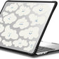 CASETiFY Impact MacBook Air 13.6" (M2-M4) Case [Cushioned Impact Corners/Scratch-Resistant/Anti-Slip Grip] - Cute Clouds - Clear Black